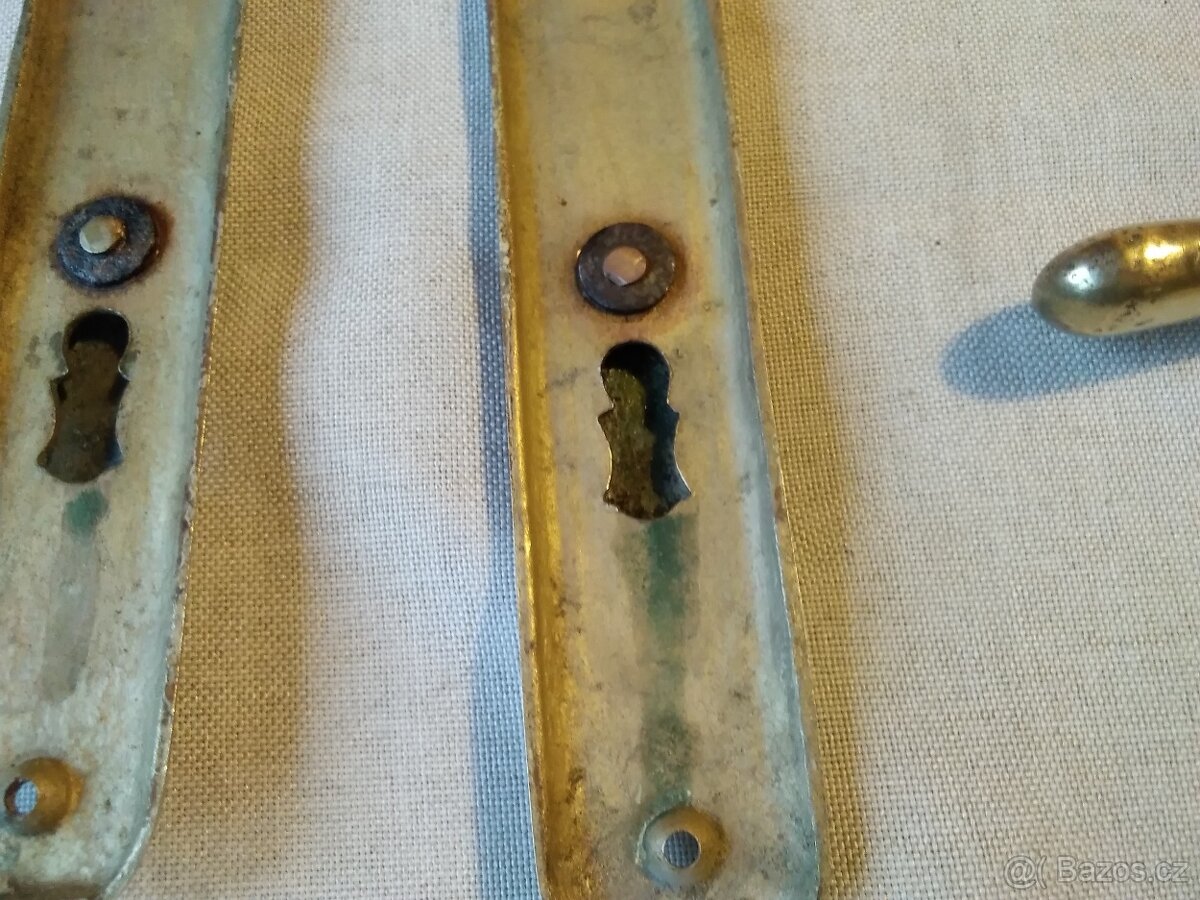 stare mosazne dverni kovani - 8