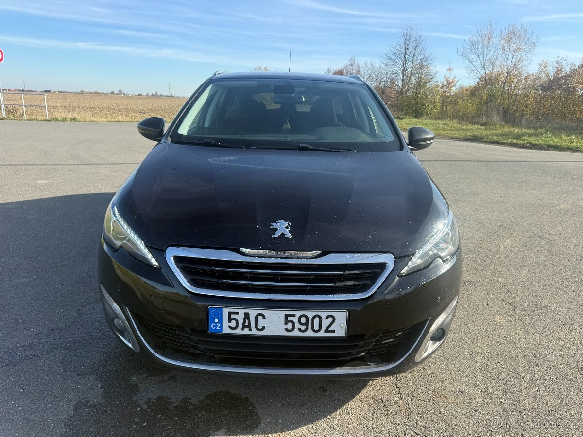 Peugeot 308 1,6 HDi 88 kW Allure spotřeba 3,8 l - 8