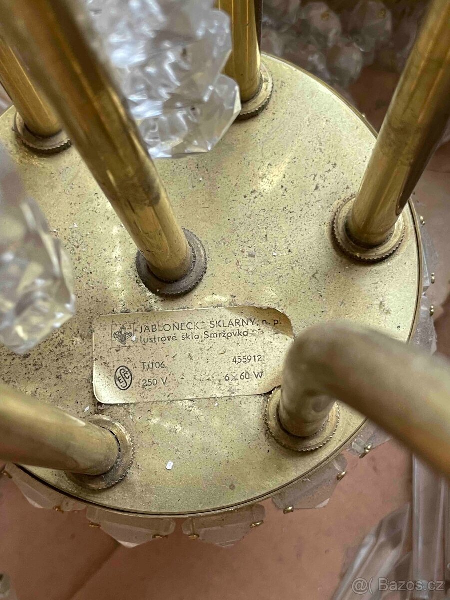 Starožitný lustr. - 8