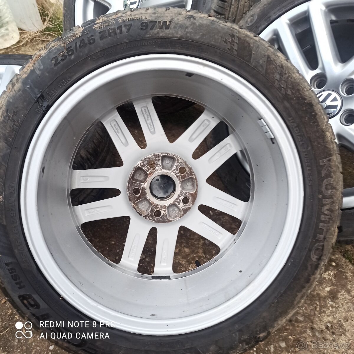 Orig.alu disky VW PASSAT B6,B7,EOS 17" - 8