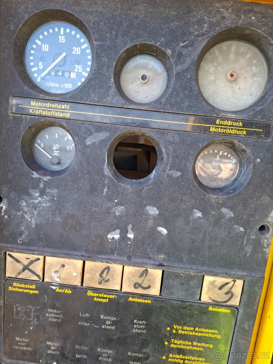 Šroubový kompresor Atlas Copco XAHS 350 - 8