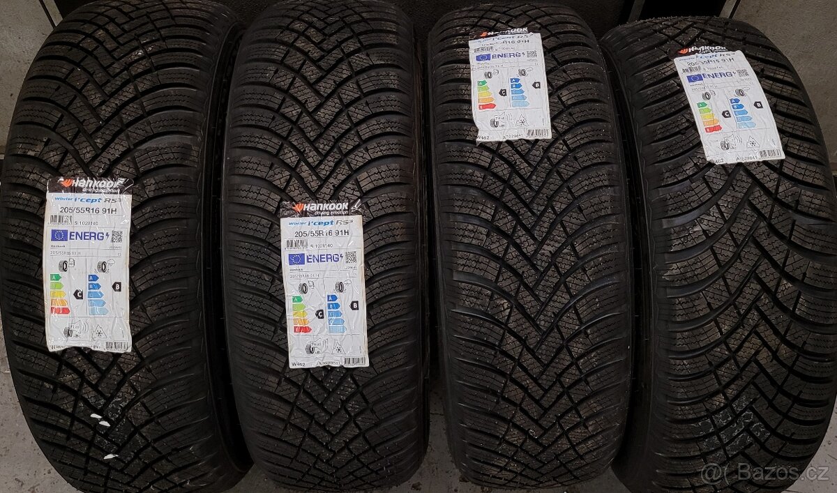 Opel Astra L, 16' alu disky, zimní Hankook,nové - 8