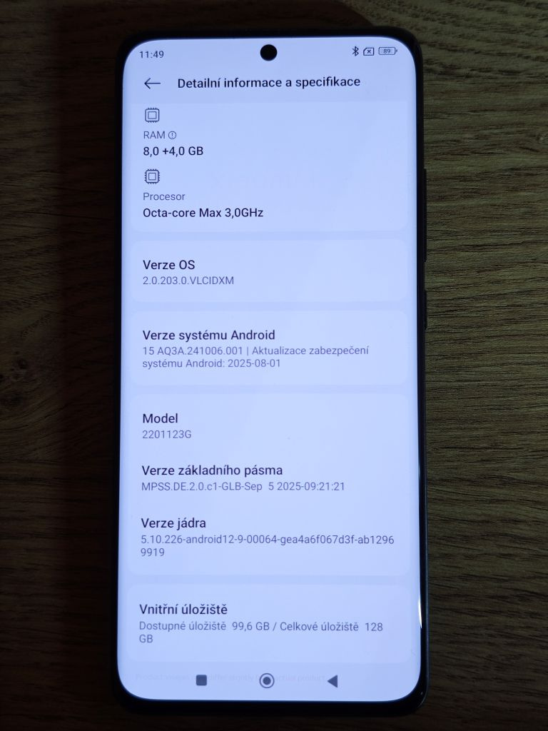 Xiaomi 12 8GB/256GB 5G + Redmi Buds 5 - 8