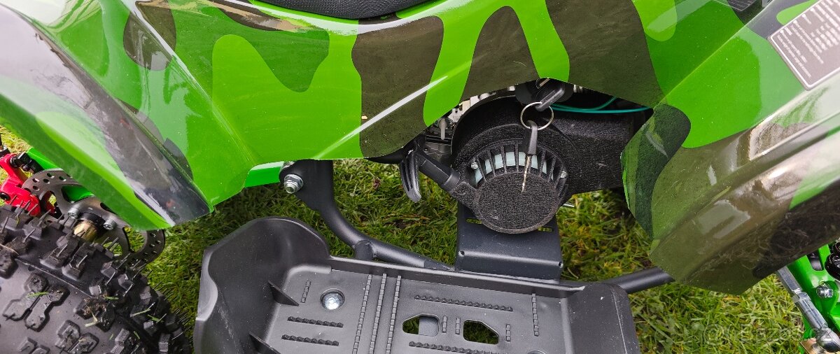 Nová dětská čtyřkolka 49ccm M-Hunter 6"kola maskáč - 8