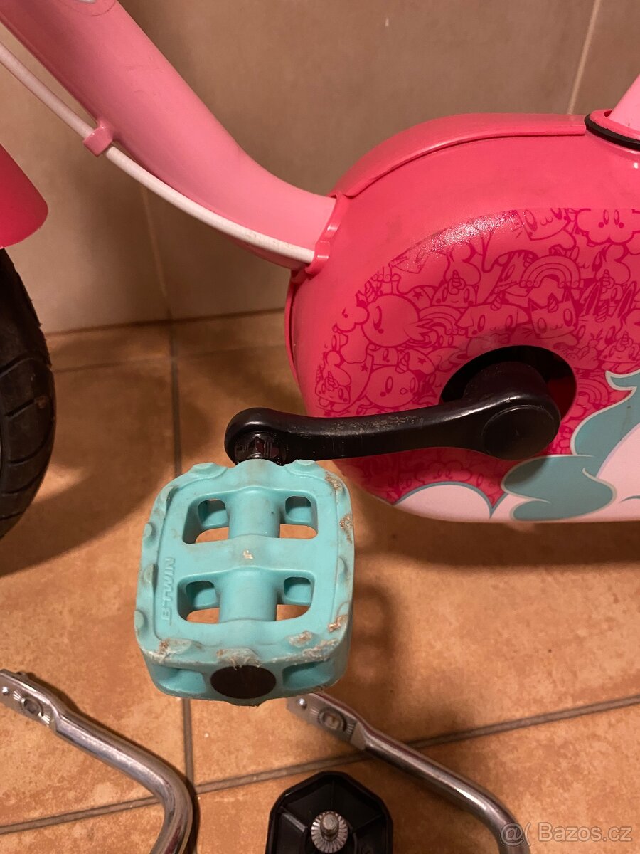 Dětské kolo Decathlon 14” krásný stav - 8