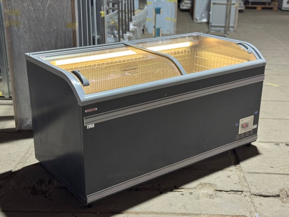 Prosklený pultový mrazák AHT Athen 175 - 8