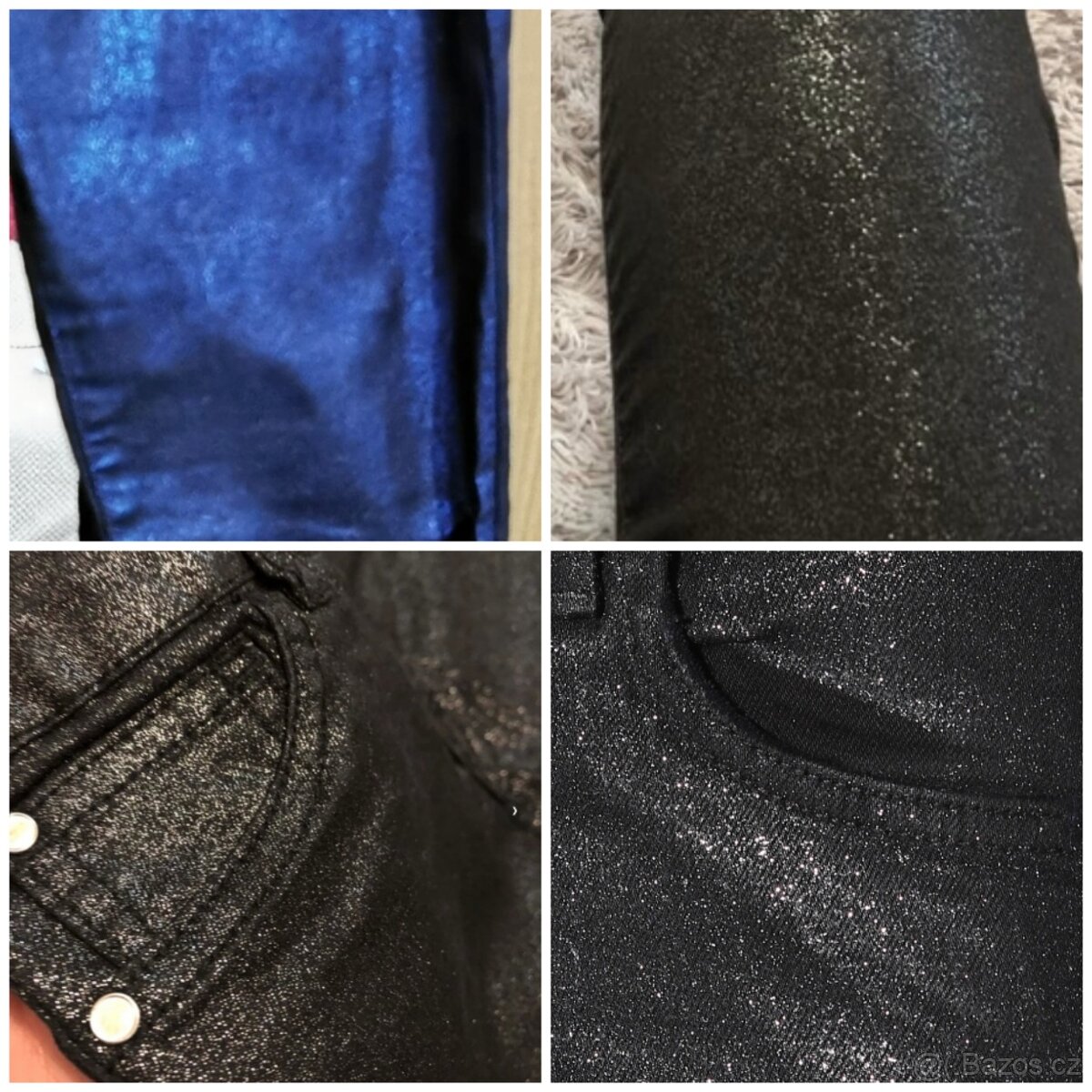 Dámske nohavice brokát - 8