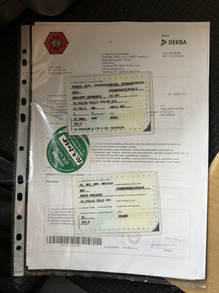 Lesovuz , Scania 6x4 , hydraulicka ruka epsilon - 8