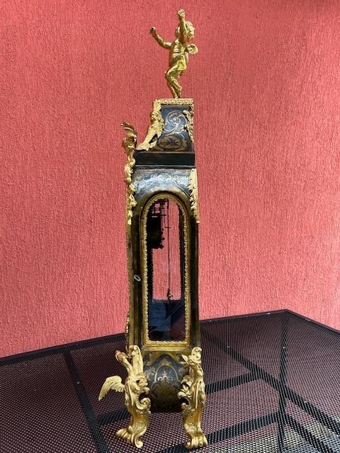 Velké 98 cm hodiny bule 18 století. - 8