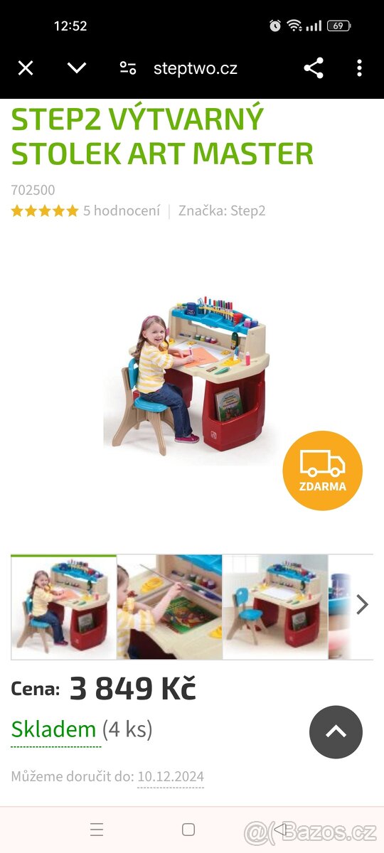 Výtvarný stolek Step2 Art Master - 8