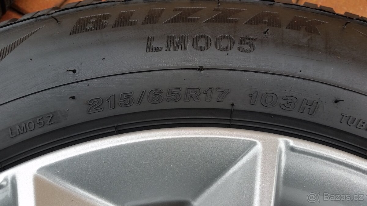 Nová zimní sada SEAT TARRACO 5x112 R17 DOT 24 - 8