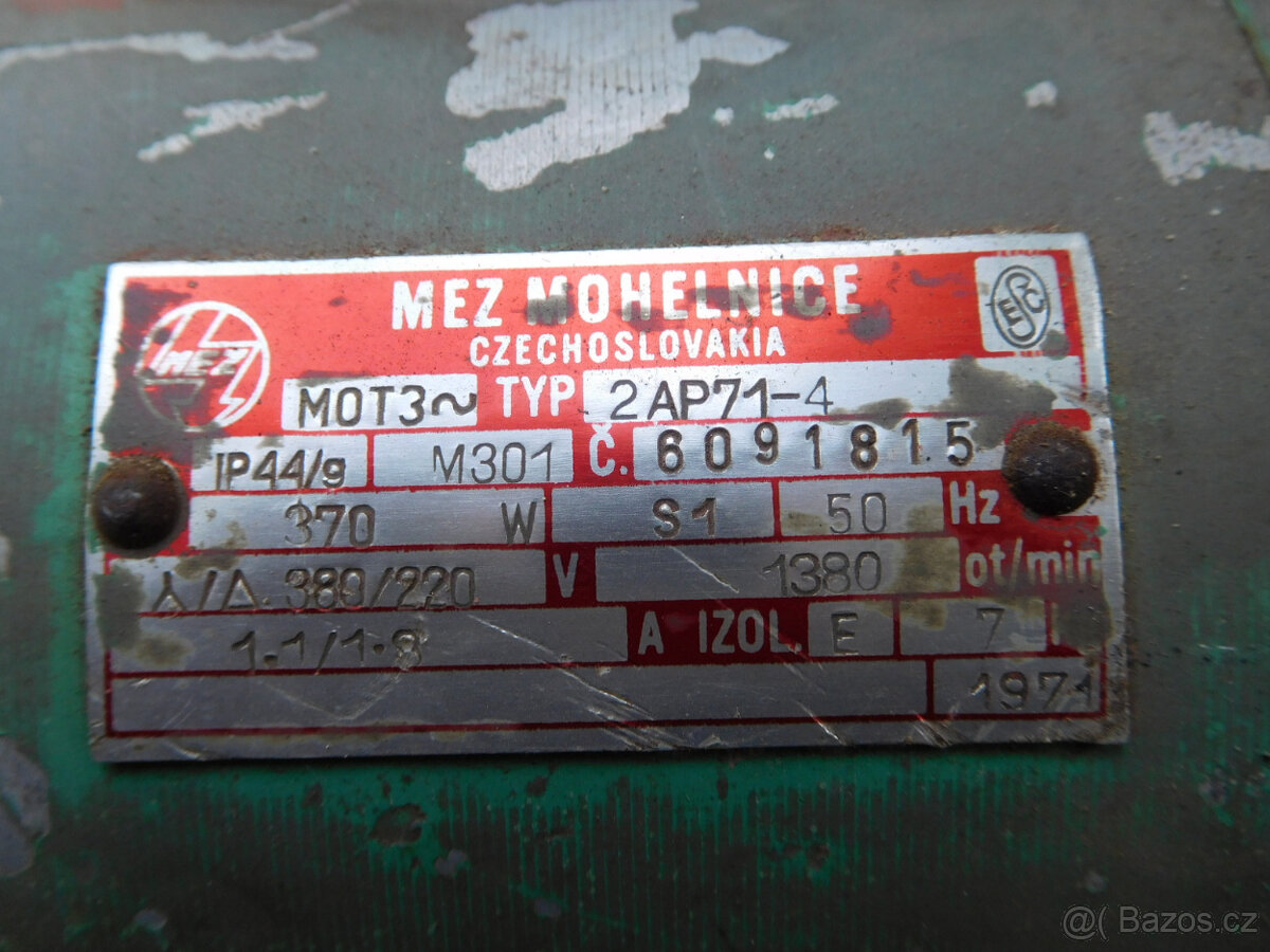 elektromotory a převodovky - 8