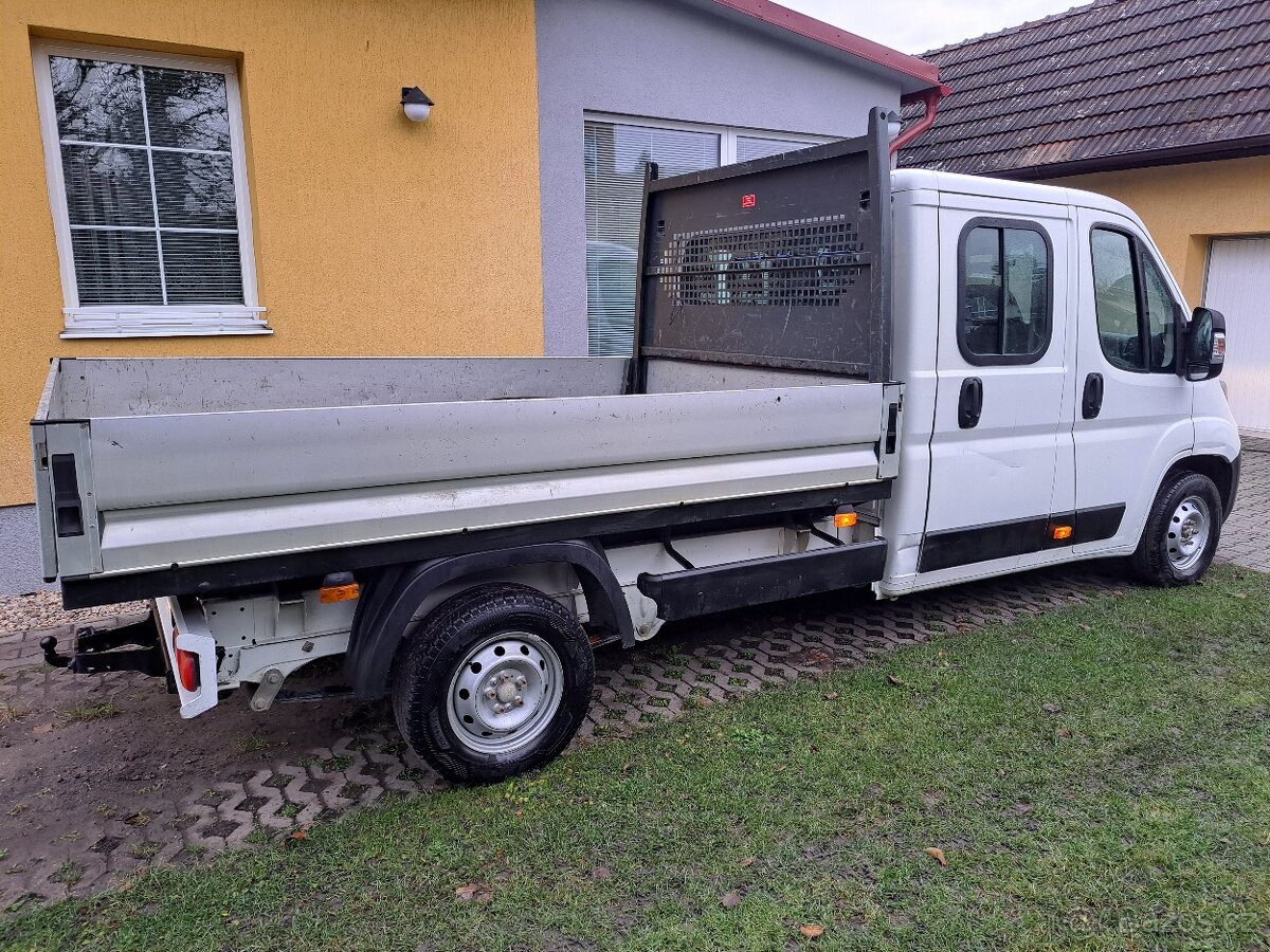 Citroen Jumper 2.2D,103kw,r.v.2021,dvoukabina,valník.,7-míst - 8
