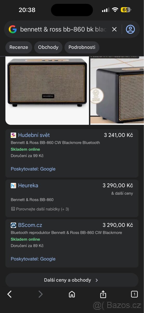 Bluetooth reproduktor - 8