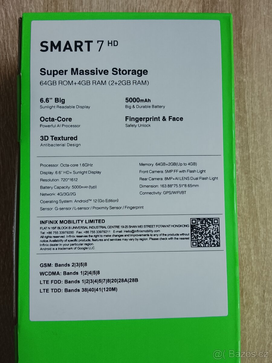 infinix SMART 7HD v záruce/použitý - 8