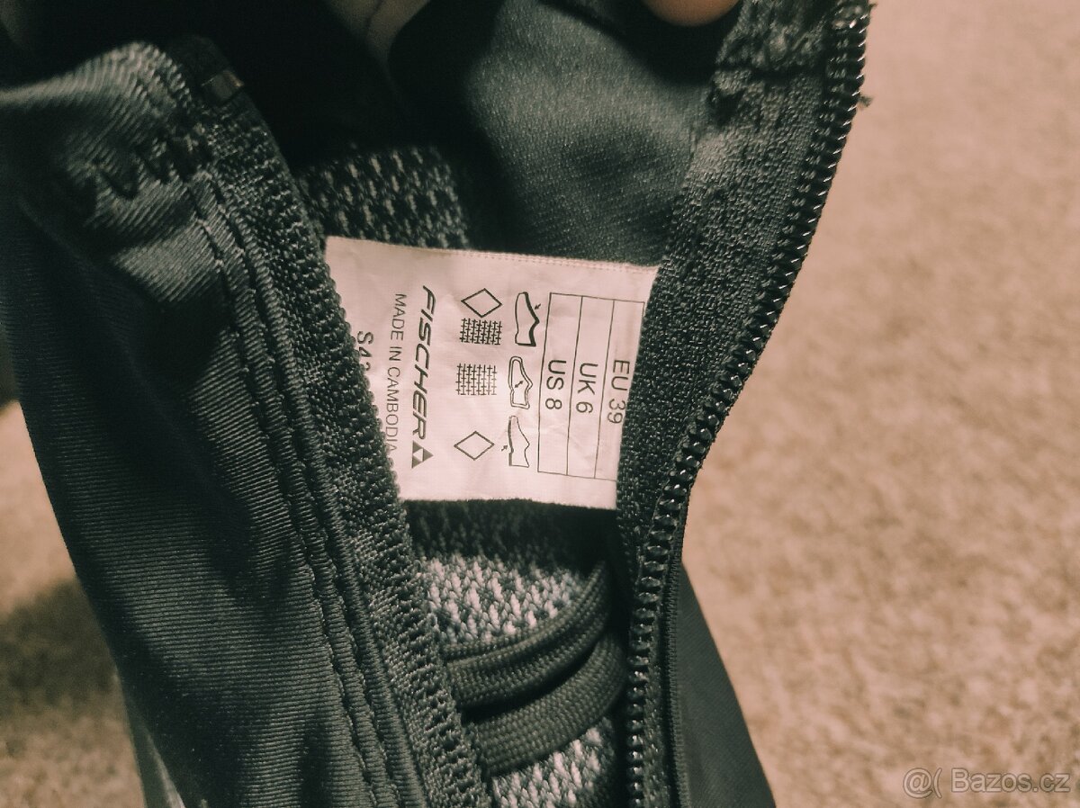 Juniorské běžky 169 cm + boty na běžky Fischer 39 + hůlky - 8