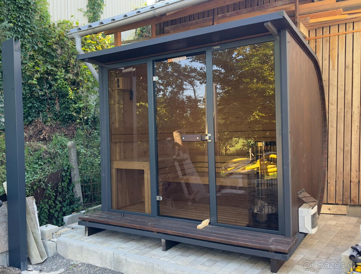 Venkovní panoramatická sauna Horizont M3 - 8