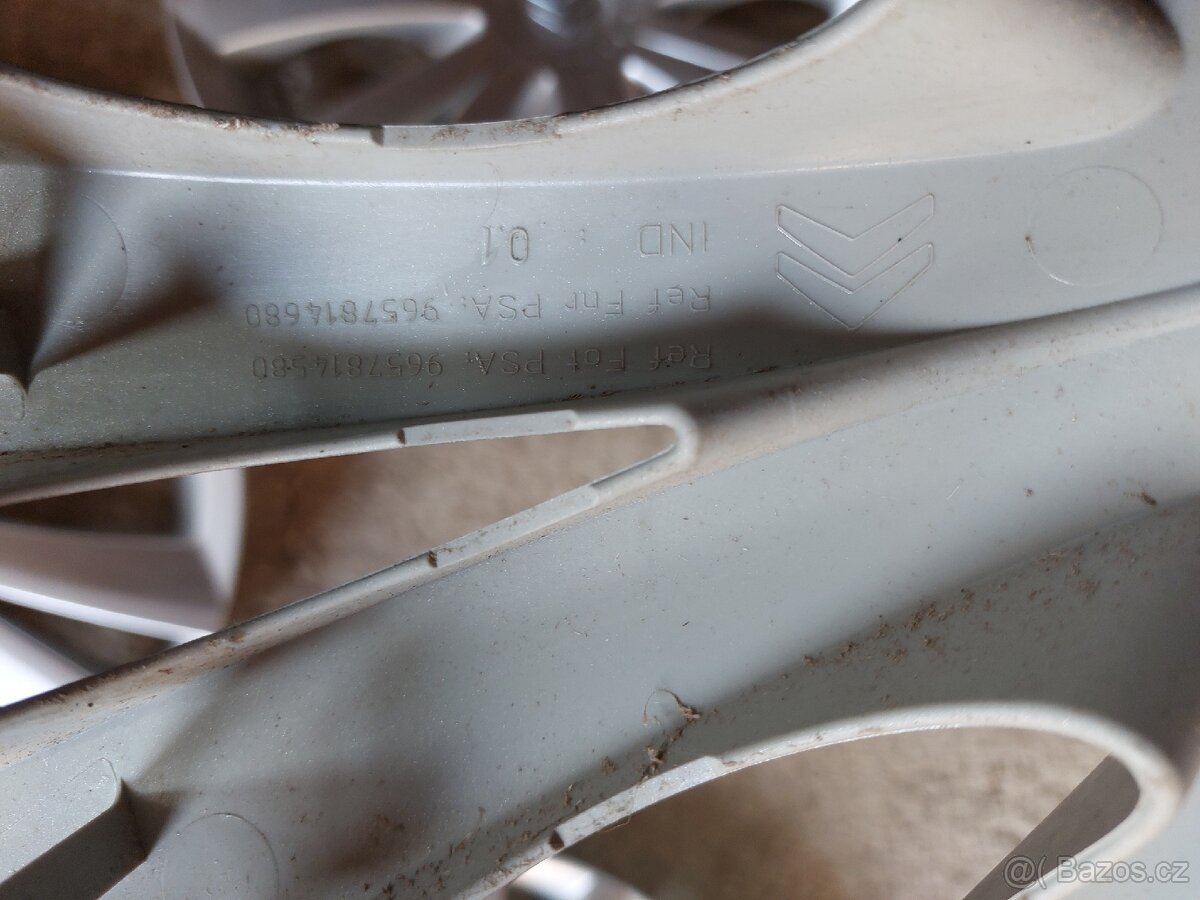 Prodám 4ks orig. poklic (kryty) kol Citroën" - 8