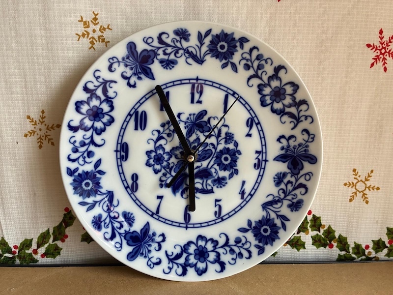 Porcelánové hodiny - 8