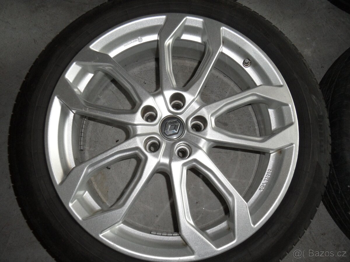 Prodám AL.disky s letními pneu Pirelli 195/55 R20 na Renau - 8