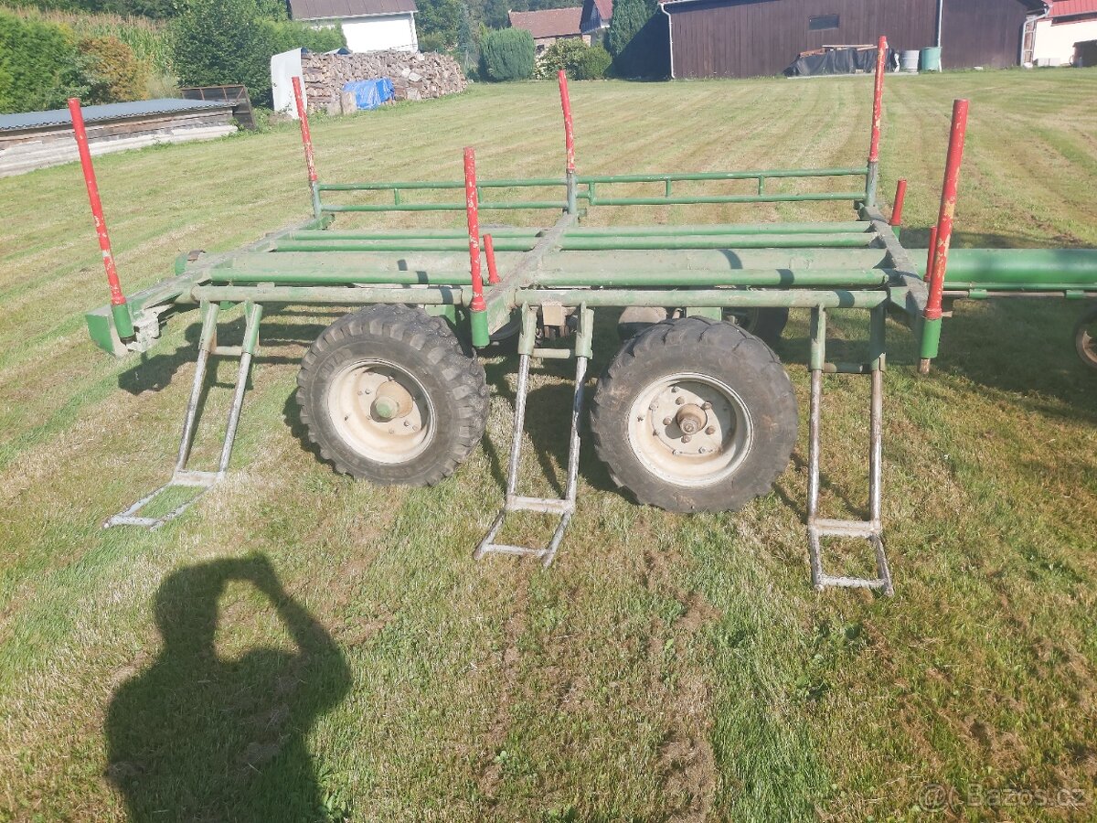 Vyvážečka dřeva za traktor - 8