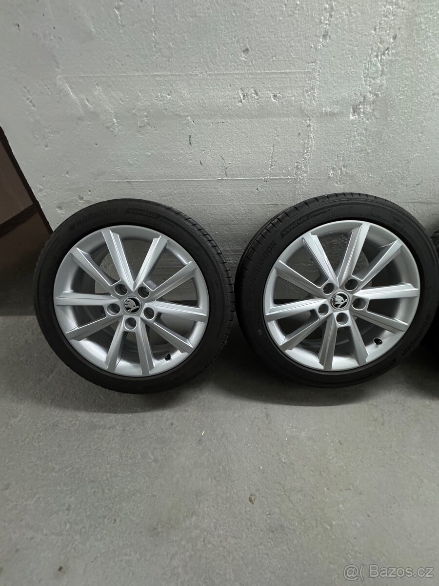 17" alu kola Teron - OCTAVIA 3 Zánovní - LETNí - 8