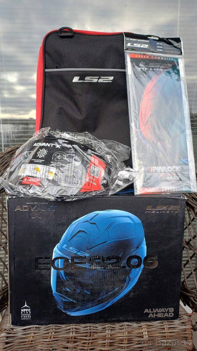 Silniční překlápěcí přilba LS2 Advant X Oblivion - 8
