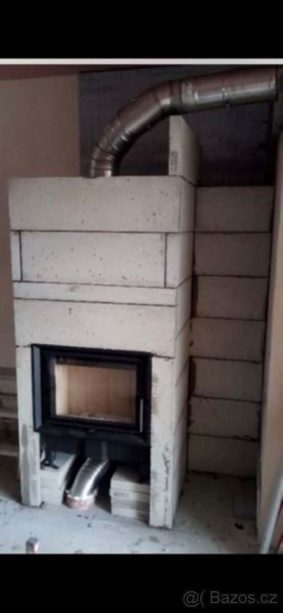 akumulační cihly,tvarovky, desky pro stavbu krbů a kamen - 8