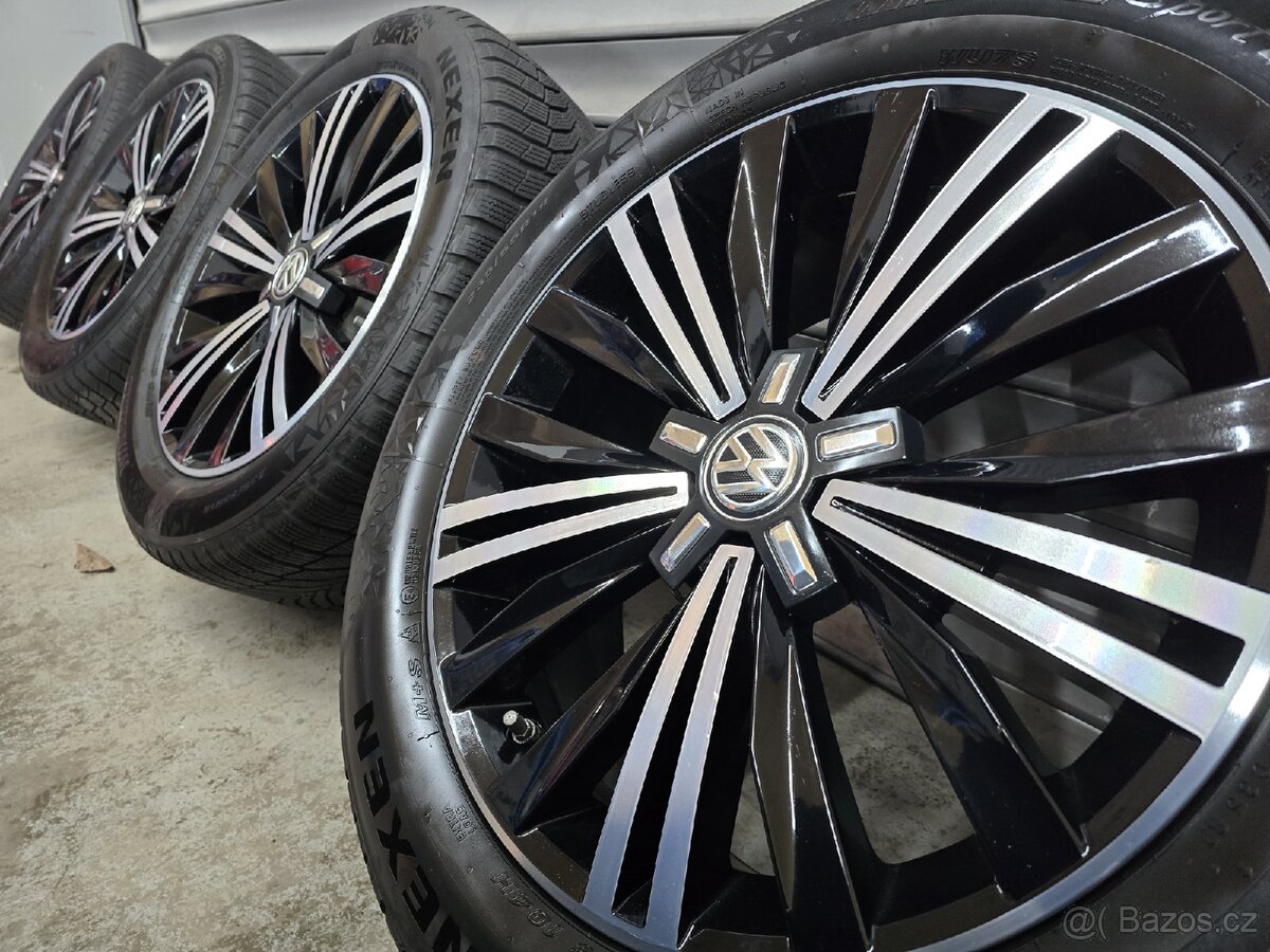 Zimní sada ALU kol Volkswagen Tiguan R-line r18 - 8