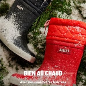 Zateplené dětské holínky gumáky Aigle Giboulee 2 v. 35 - 8