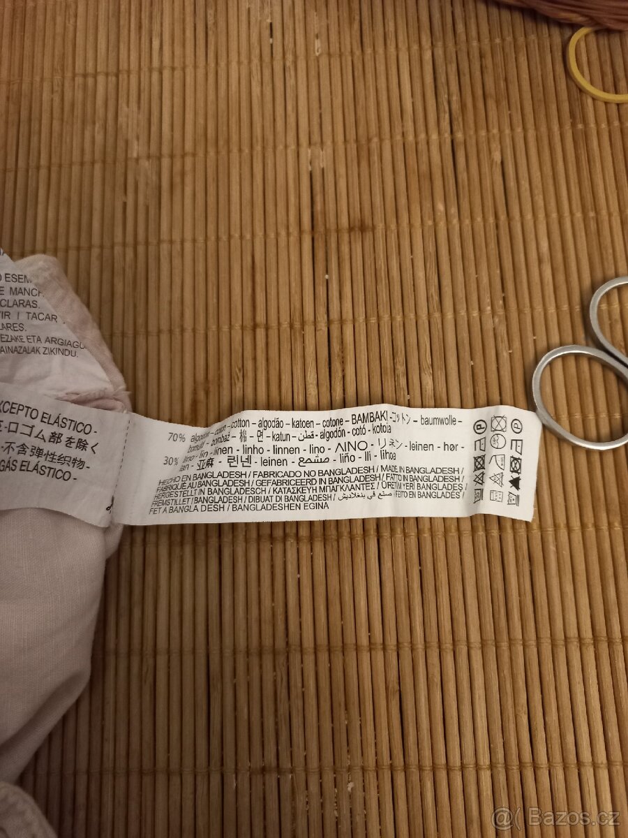 Kalhoty bavlna,len - 8