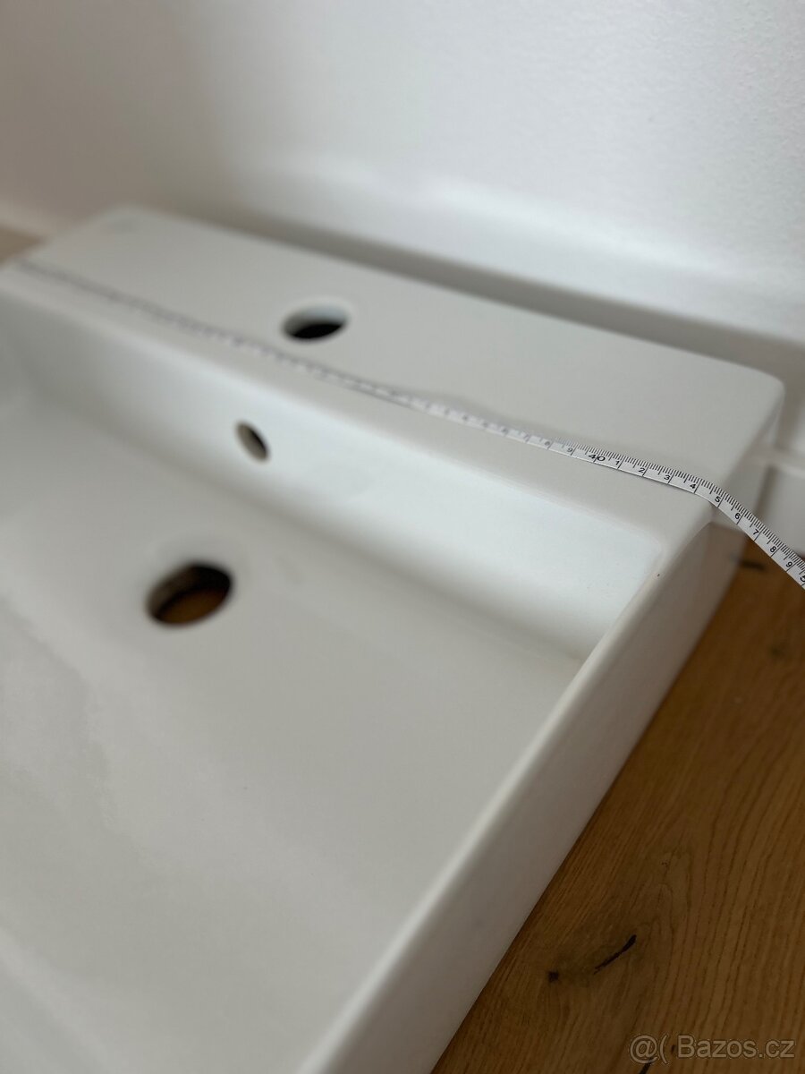 Bílé keramické umyvadlo MYJOYS - 8