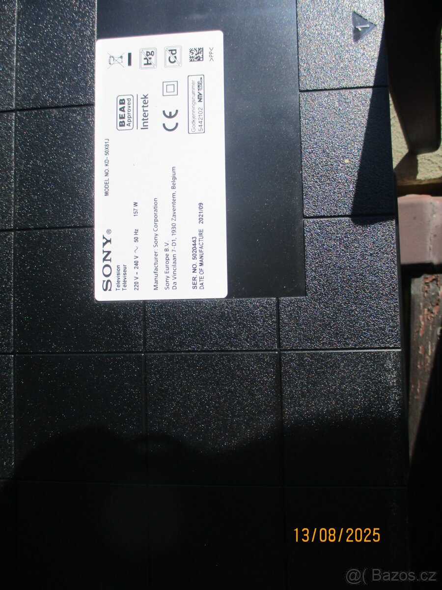 4x Televize na díly, zdarma za odvoz - 8