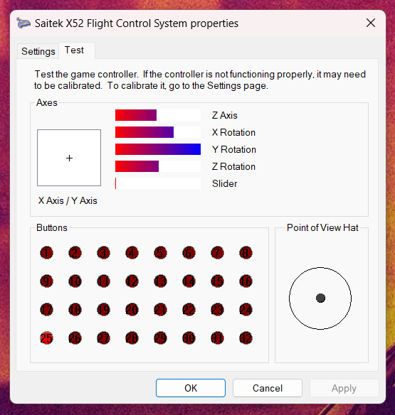 Saitek X52 H.O.T.A.S – TOP stav, vzácnější kus - 8