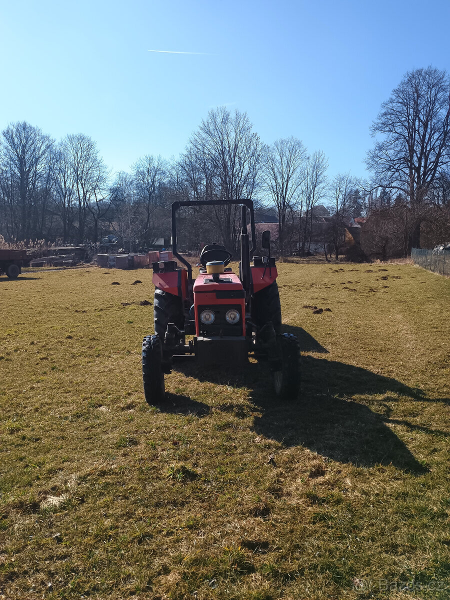 Traktor Zetor 5211 + Sklápěcí vlek - 8