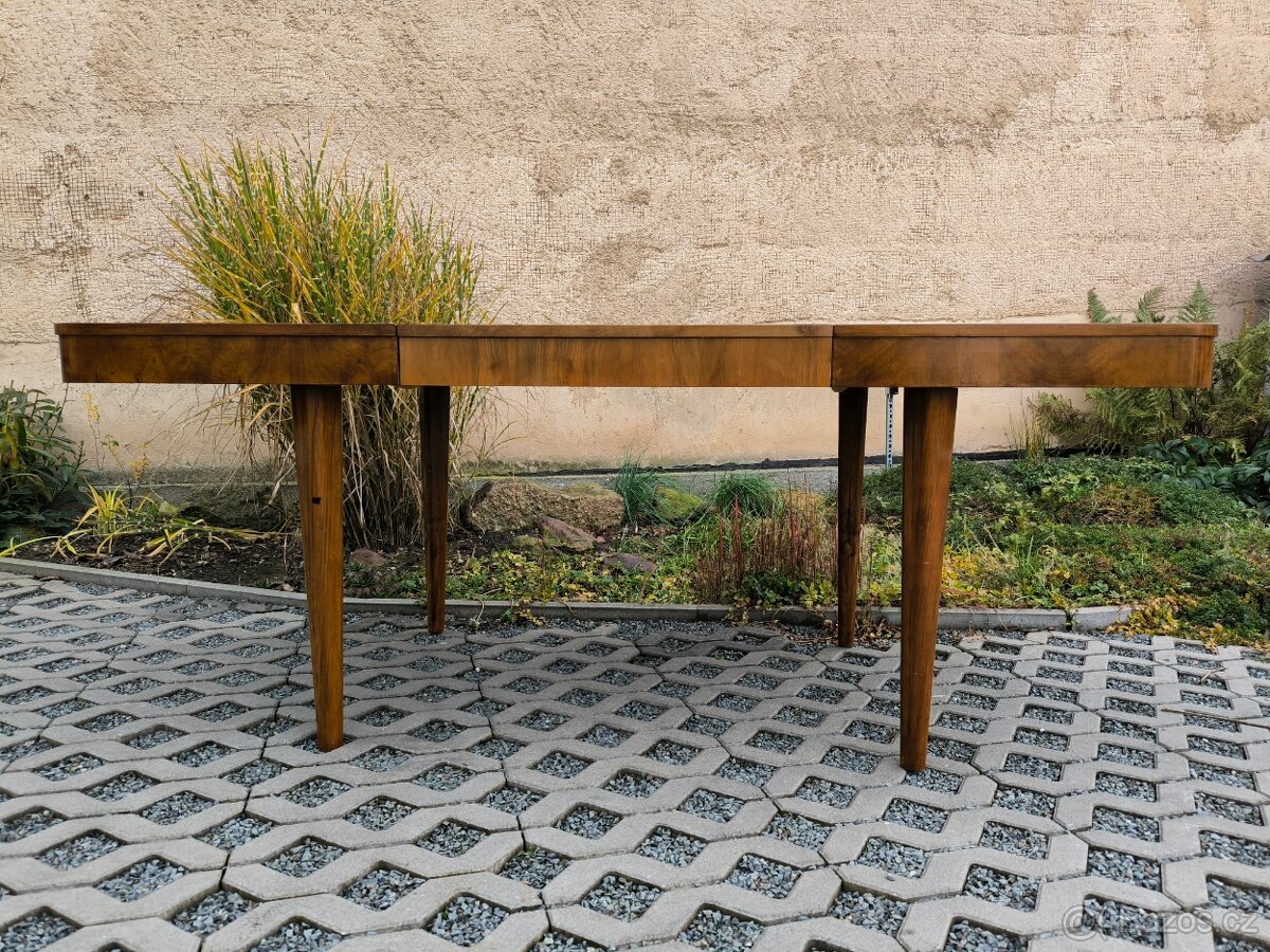 Art Deco jídelní rozkládací stůl Jindřich Halabala - 8