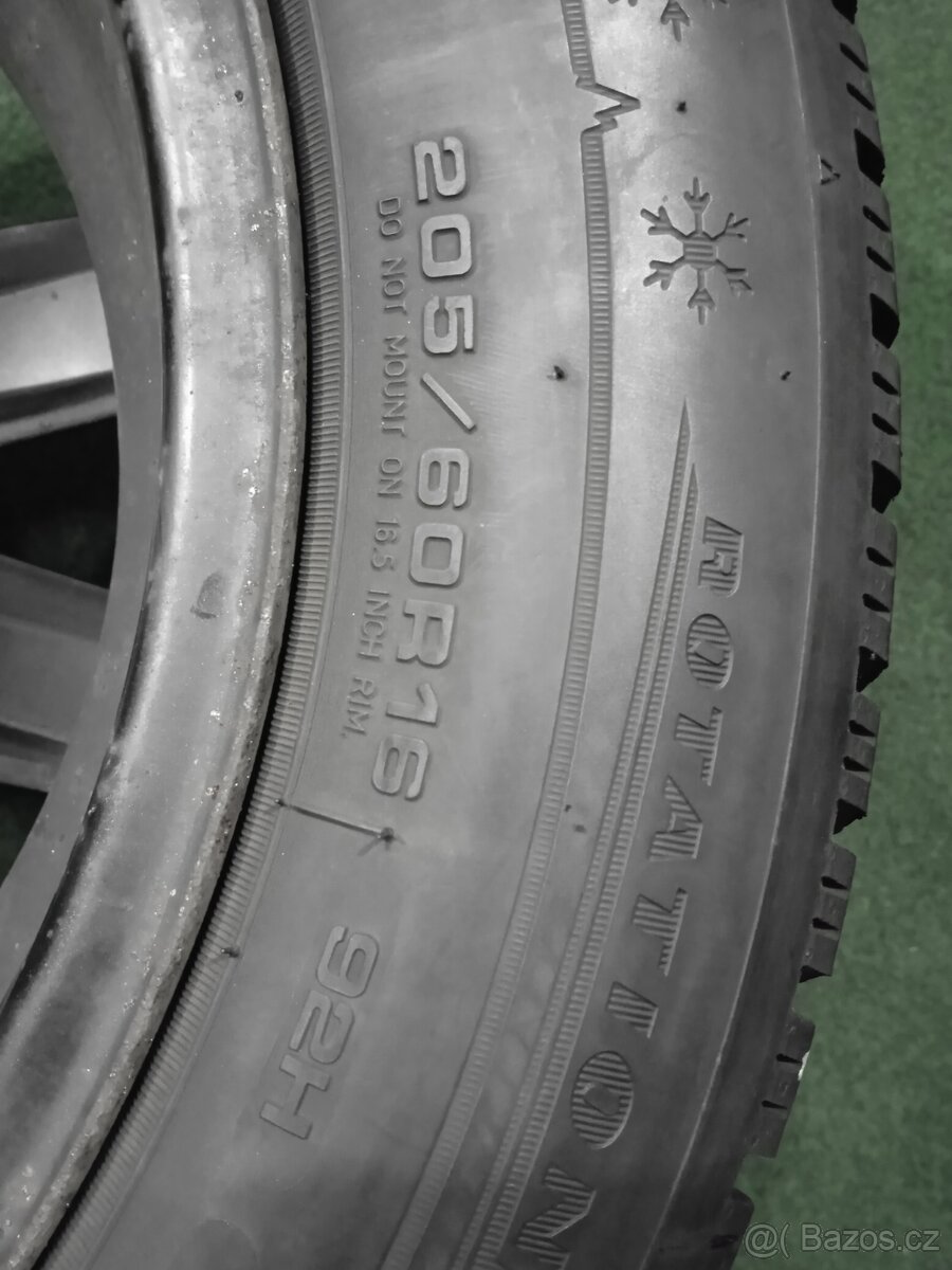 Zimni 16" 5x112 et46 205/60/16 dunlop - 8