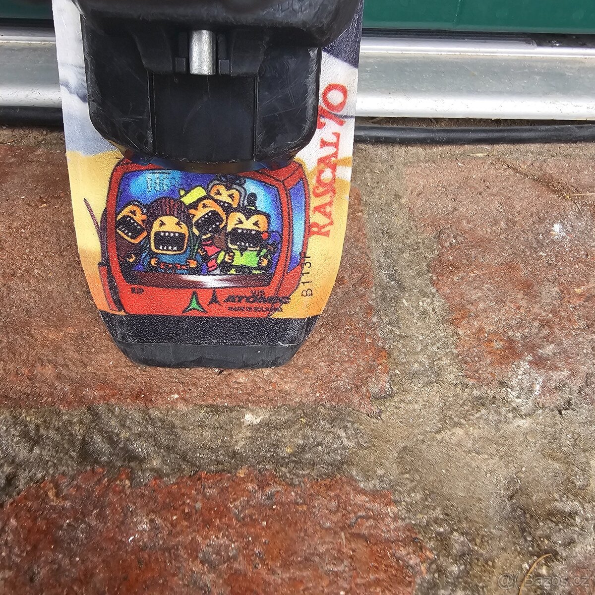 Dětské lyže Atomic 80 cm a lyžařské boty Dalbello vel. 26 - 8