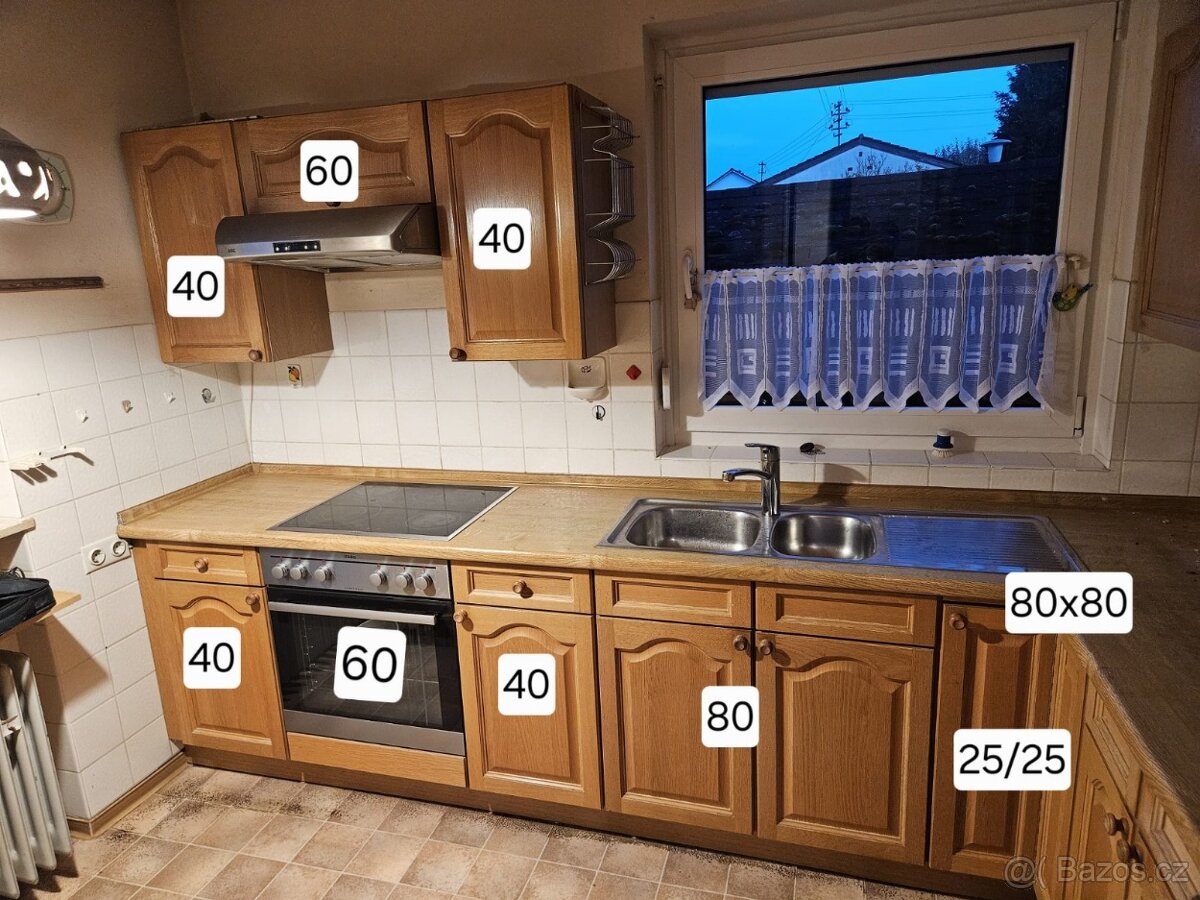Masivní kuchyňská linka z Německa se spotřebiči - 8