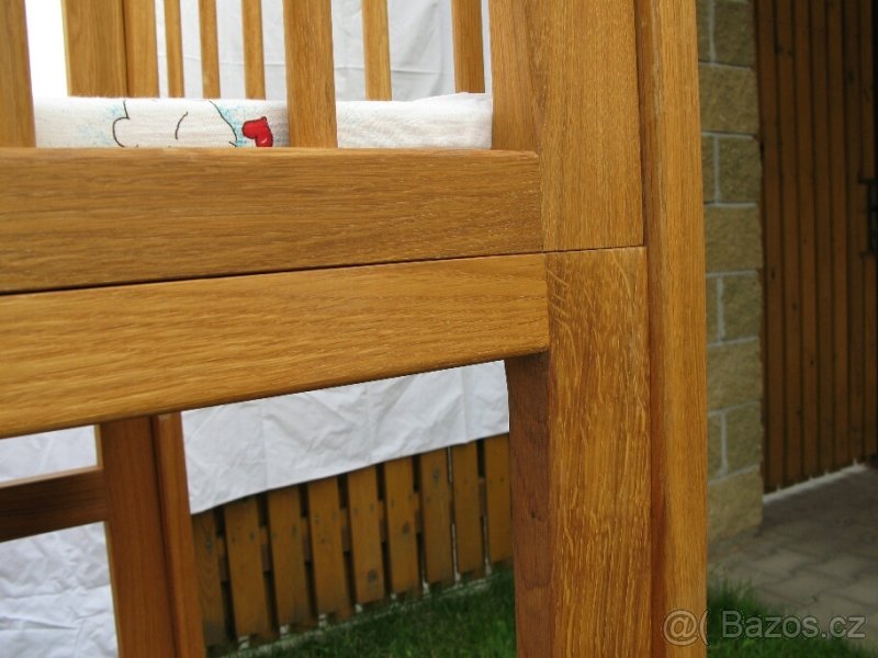 Dětská palanda z masivu 140 x 70 cm - 8