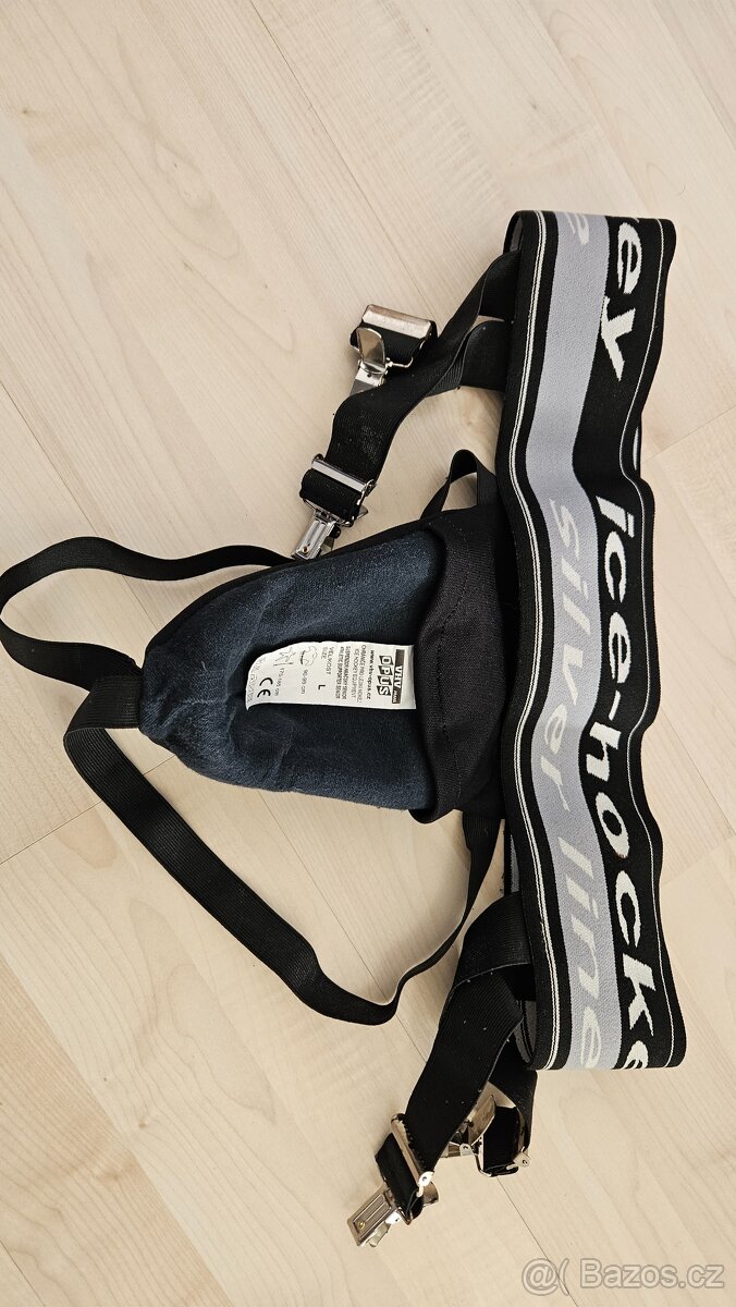 Hokejová výstroj pro hráče na postavu L, cca 175cm s taškou - 8