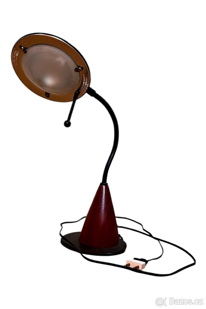 Nastavitelná stolní ,,UFO” lampa v memphistickém stylu - 8