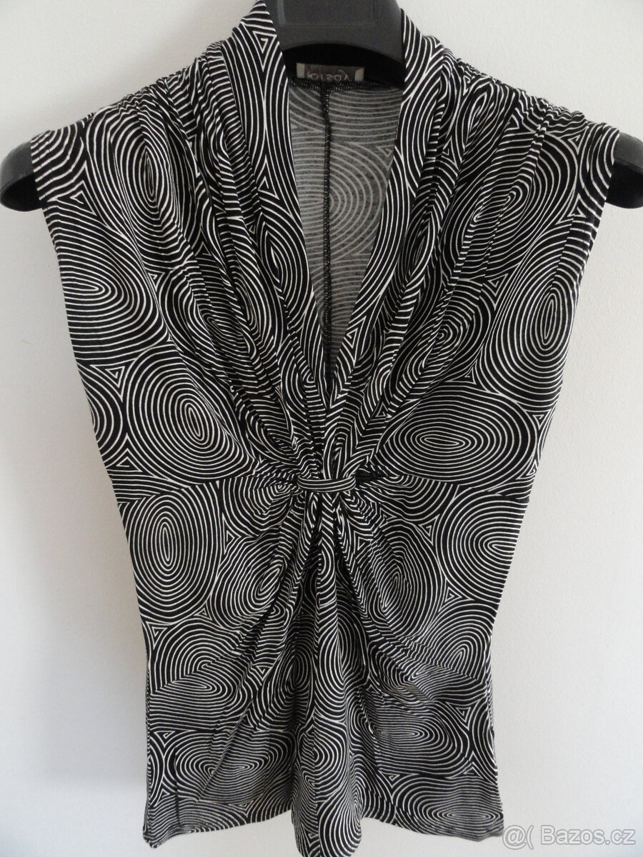 Sukně džínová vel.38, pas cca 74 cm - 8