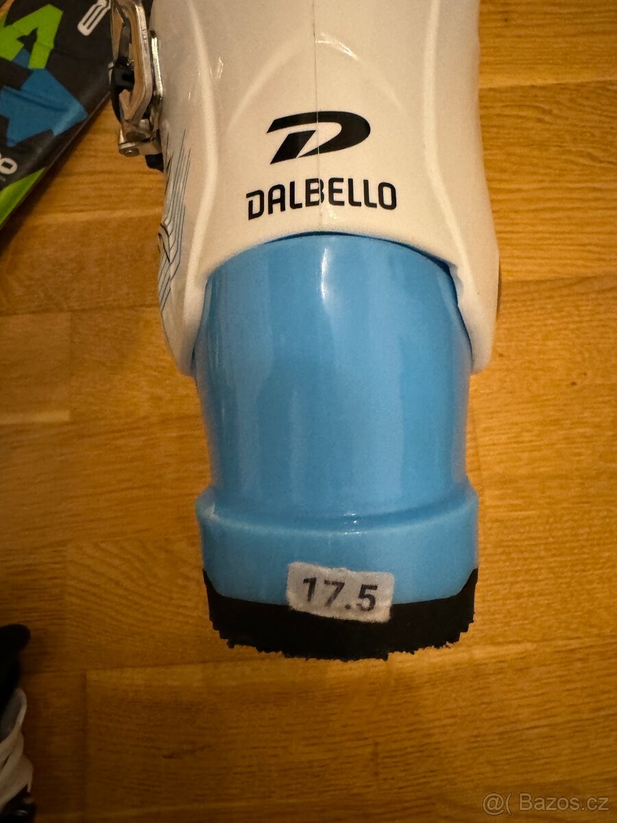 Dětské carvingové lyže Elan Maxx 90 + přeskáče Dallbelo CX - 8