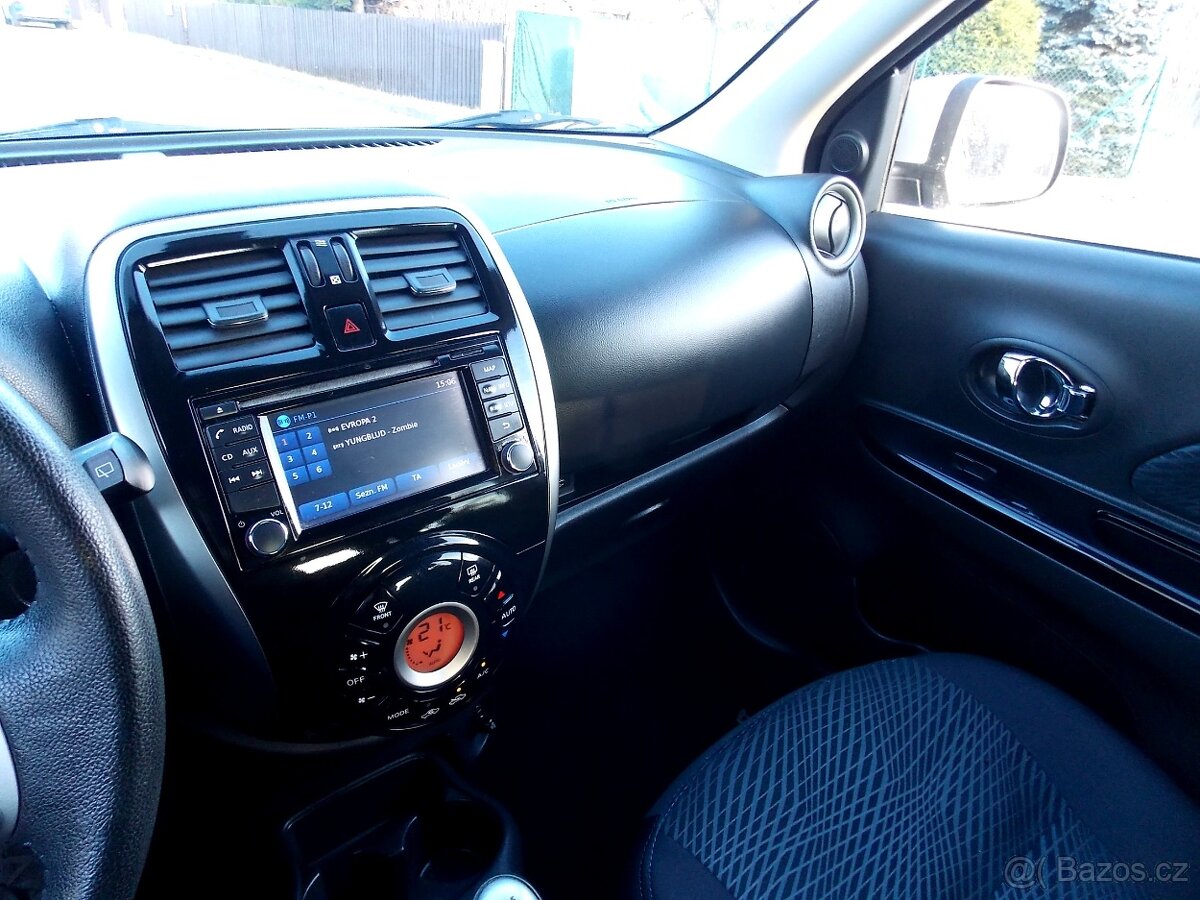 Vybavený Nissan Micra 1,2i 59kW r.v. 2017, 109tkm - 8