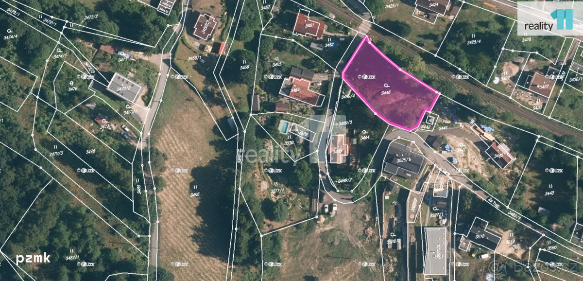 Prodej stavebního pozemku 1200 m2 Liberec - 8