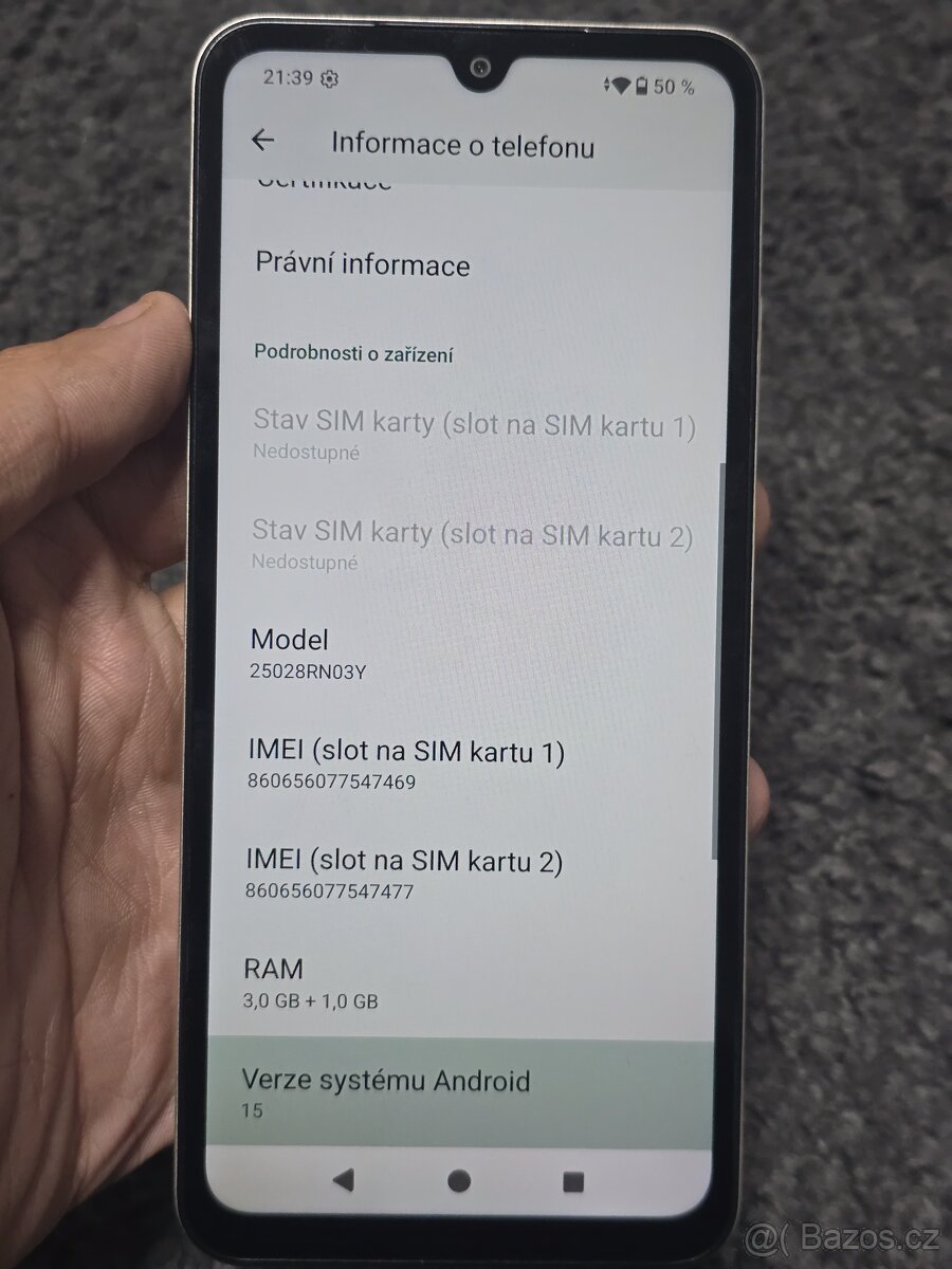 Xiaomi Redmi A5 3GB/64GB Sandy Gold android 15.0 - 8