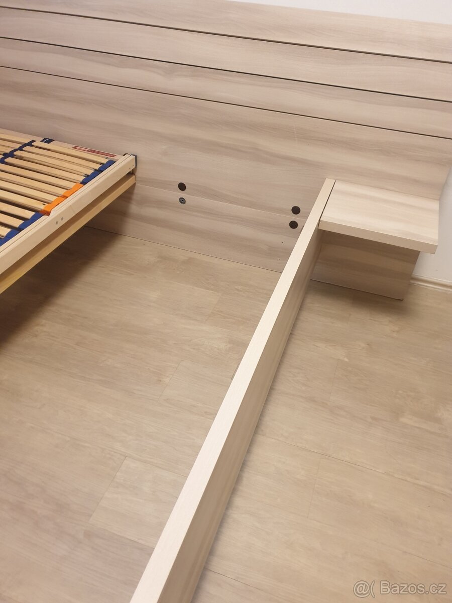dvoupostel Linea, barva dub - 8