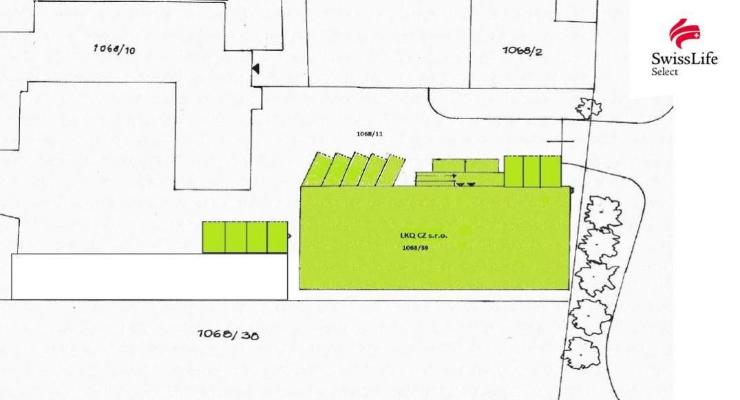 Pronájem skladového prostoru 789 m2 Brněnská, Jihlava - 8