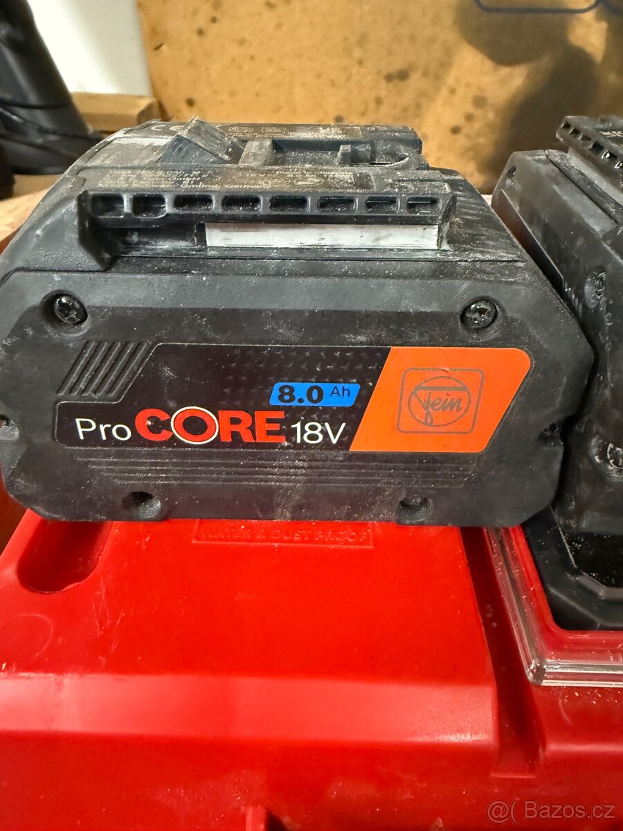 aku Bosch SDS plus, uhlová bruska, akumulátory, vysavč - 8